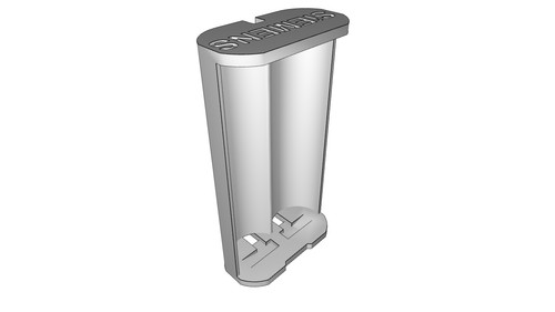 Custodia batteria 18650 - custodia,
